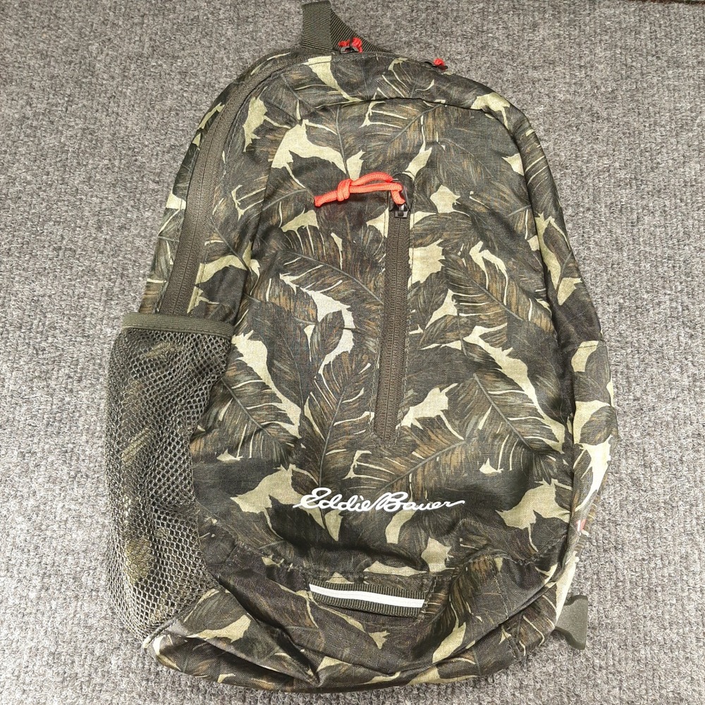 Eddie Bauer Sling Bag Stowaway 10L Slim 60A/00 OS Green Camo Palm Unisex